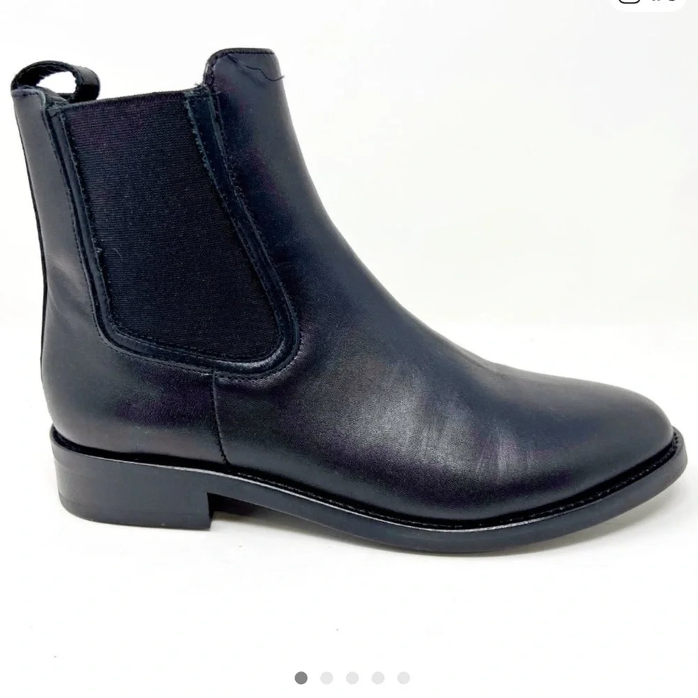 Thursday Boot Company Black Leather Duchess Boots NWOT - Picture 1 of 8